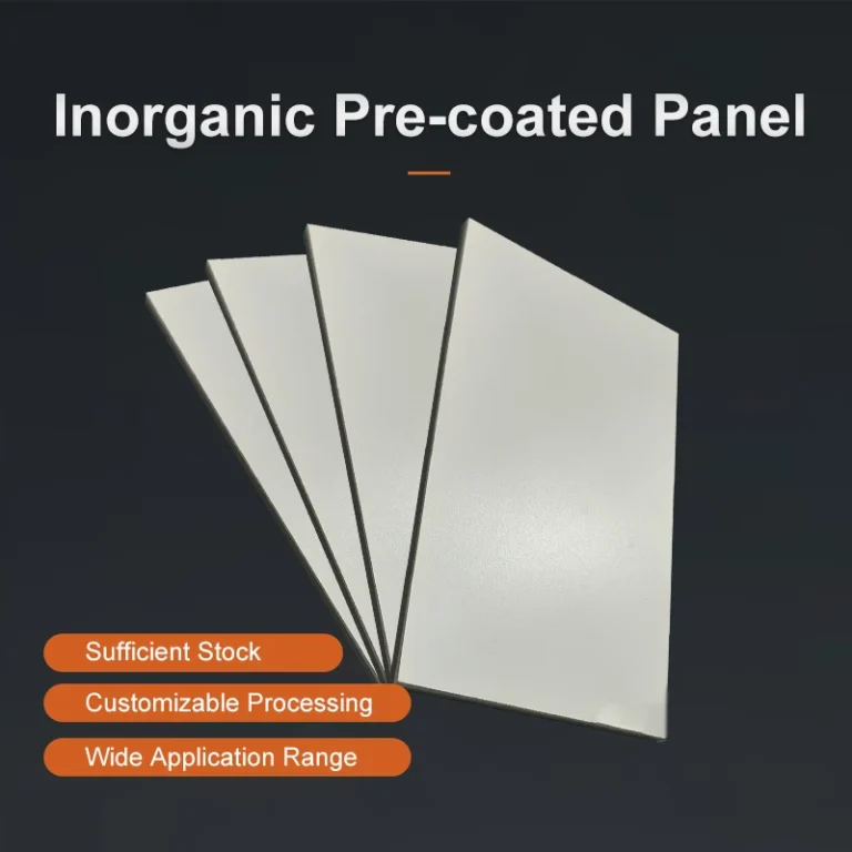 Fire-resistant Inorganic Pre-coated Panels for Commercial Buildings