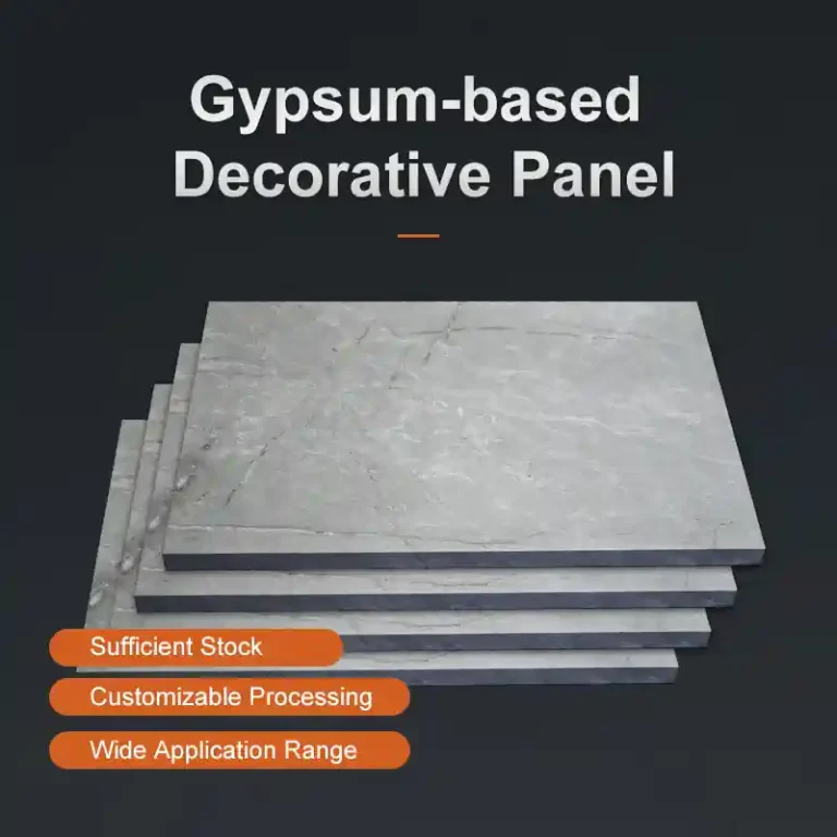 Customizable Gypsum-based Decorative Panels for Unique Designs
