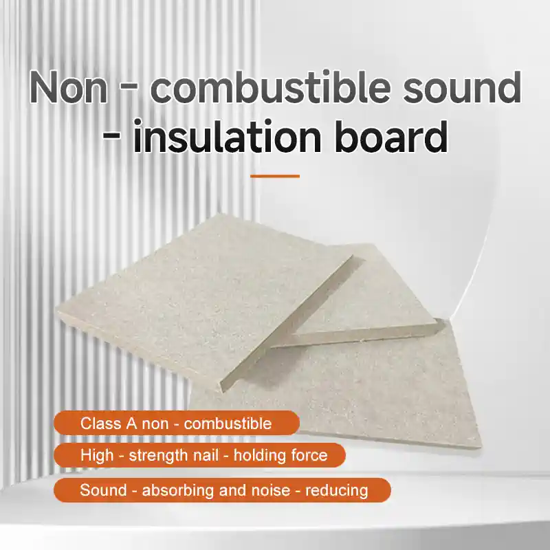 Lightweight Class A non-combustible sound-insulation board moisture-proof and durable