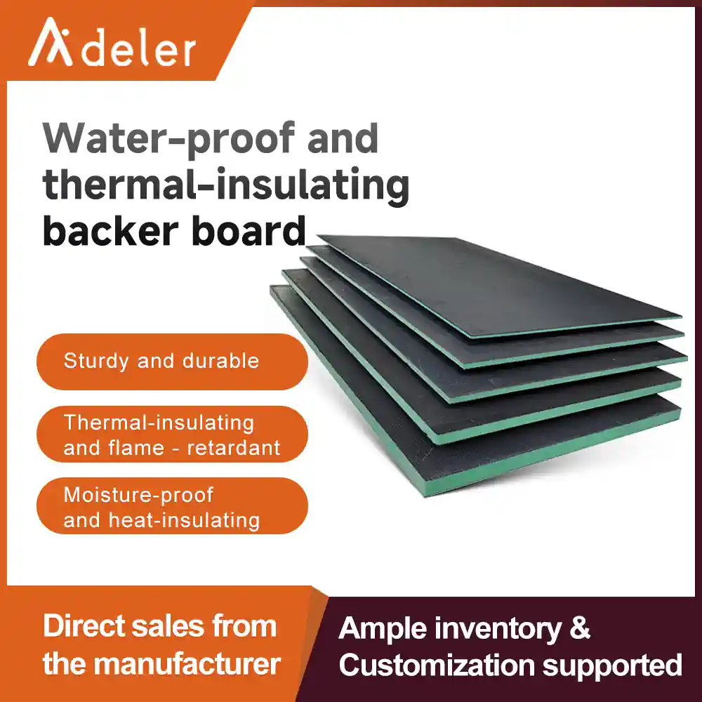 Portable moisture-proof flame-retardant thermal-insulating backer accessories