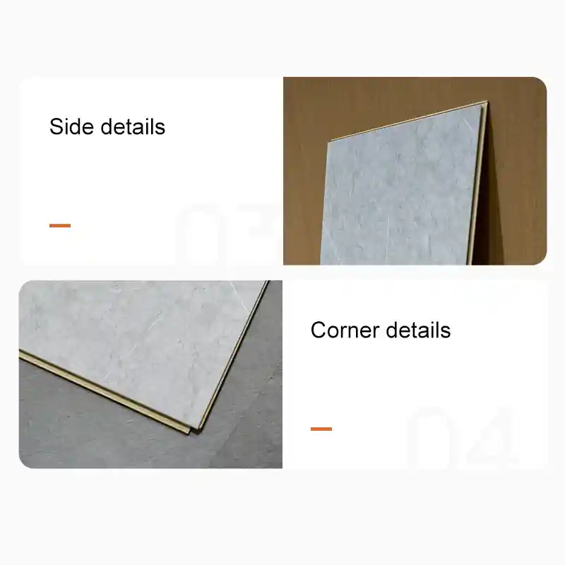 Shock-resistant durable fireproof flooring
